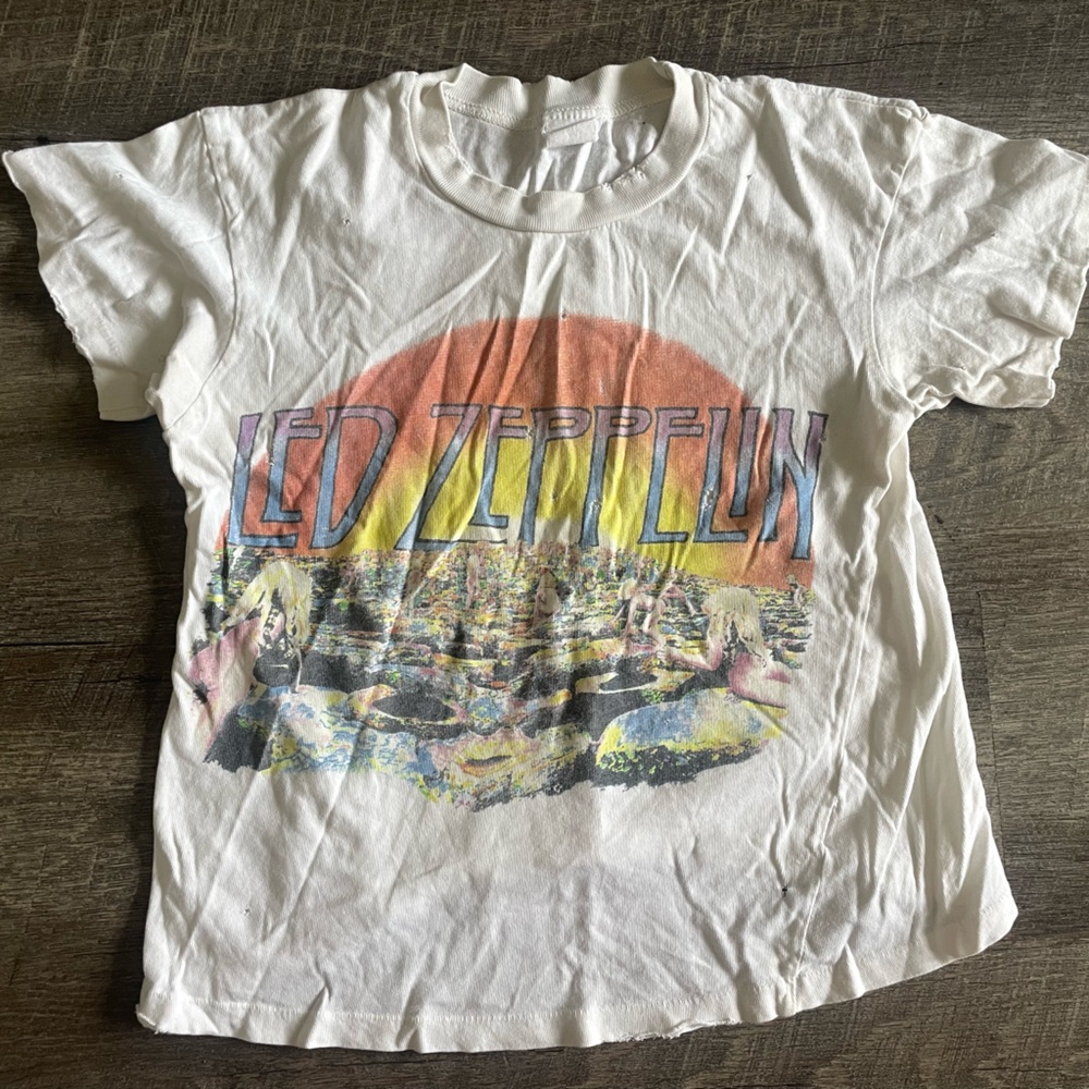 Vintage Led Zeppelin Baby Tee